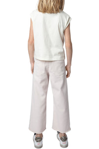 T-shirt Jo Photoprint - Lait
