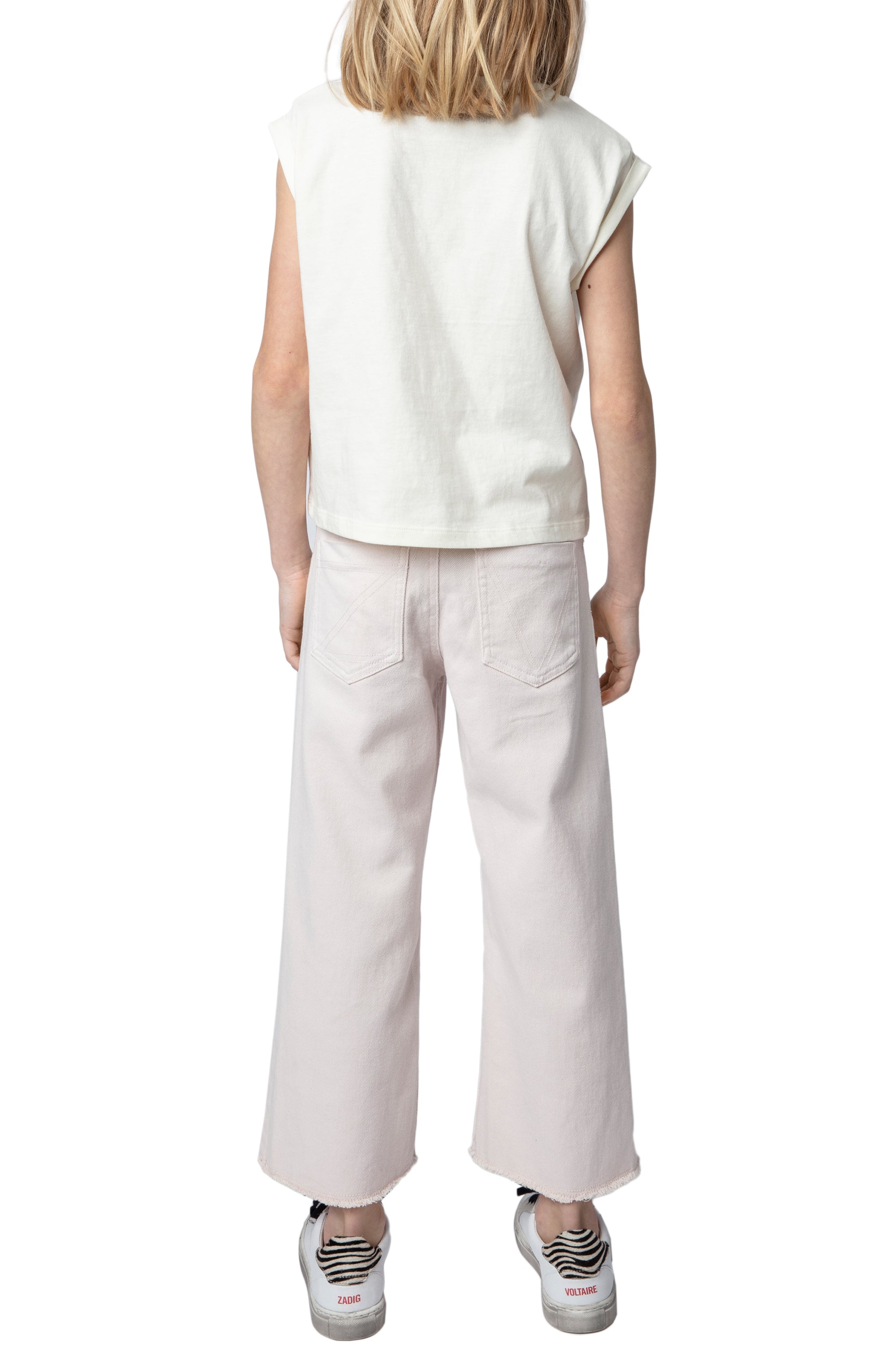 T-shirt Jo Photoprint - Lait