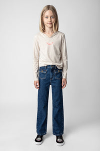 ZHORS LIGNE BEIGE BOXO LONG SLEEVES