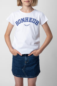 T-shirt Amber - Blanc