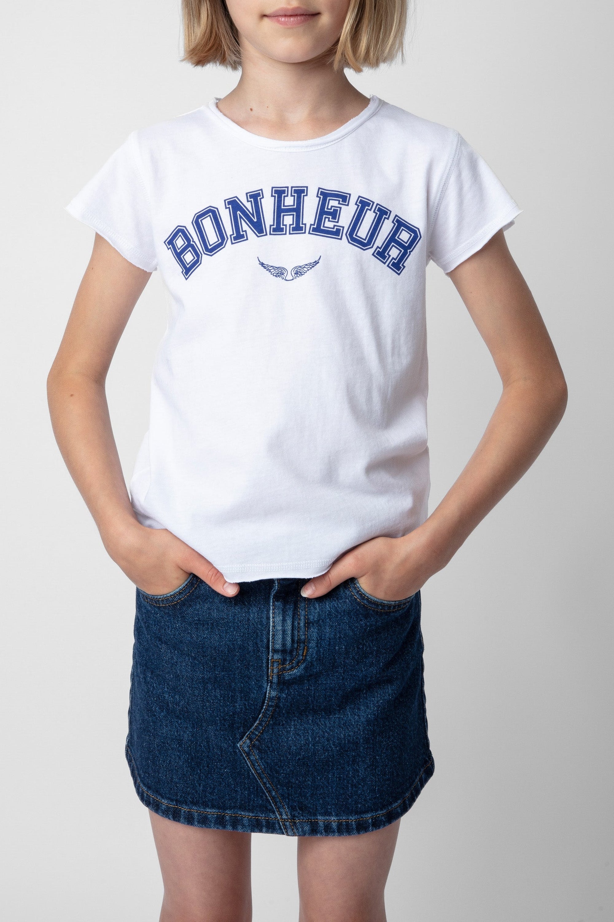 T-shirt Amber - Blanc