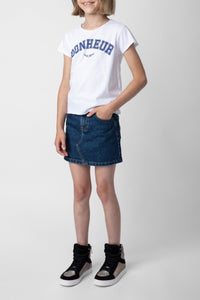 T-shirt Amber - Blanc