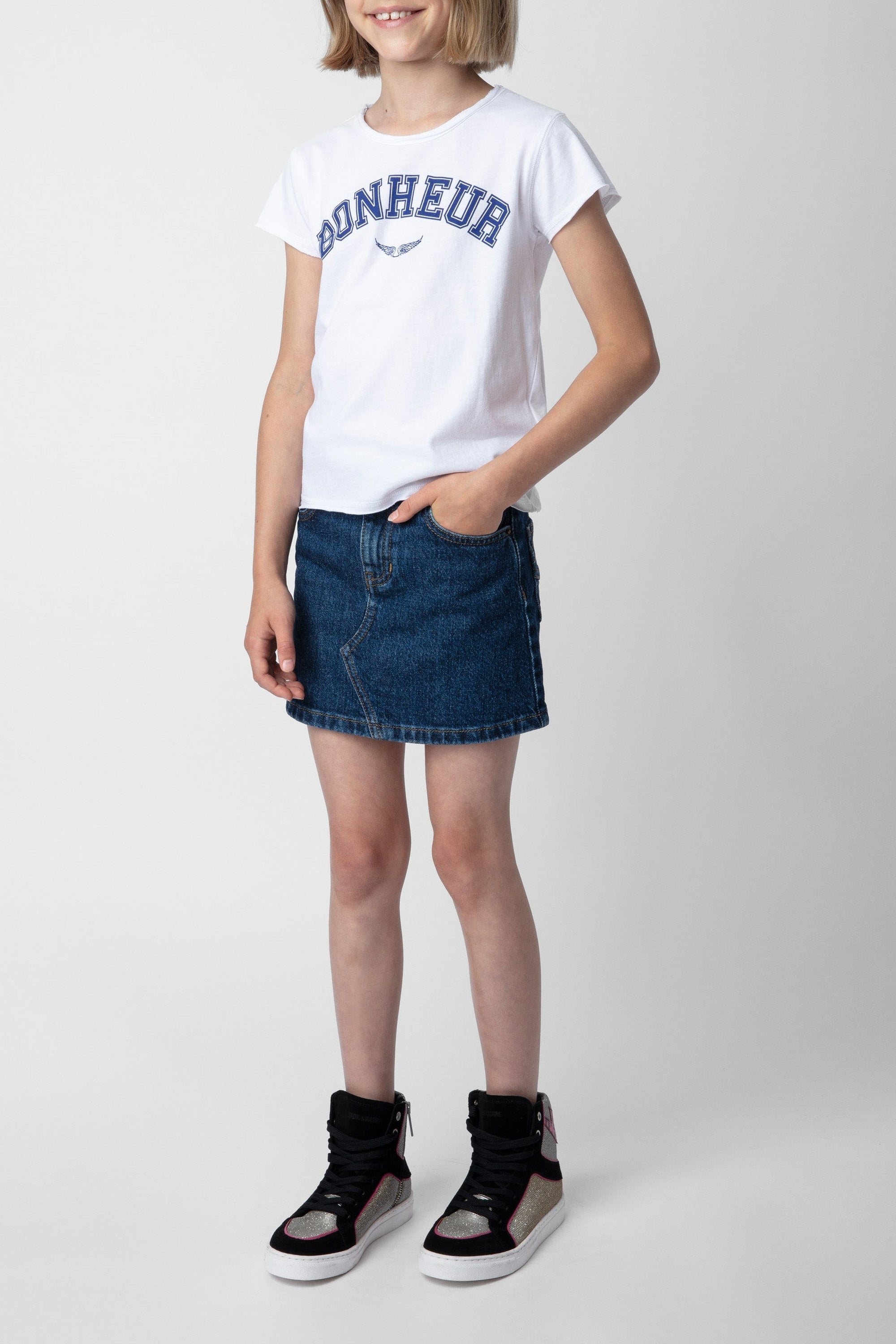 T-shirt Amber - Blanc