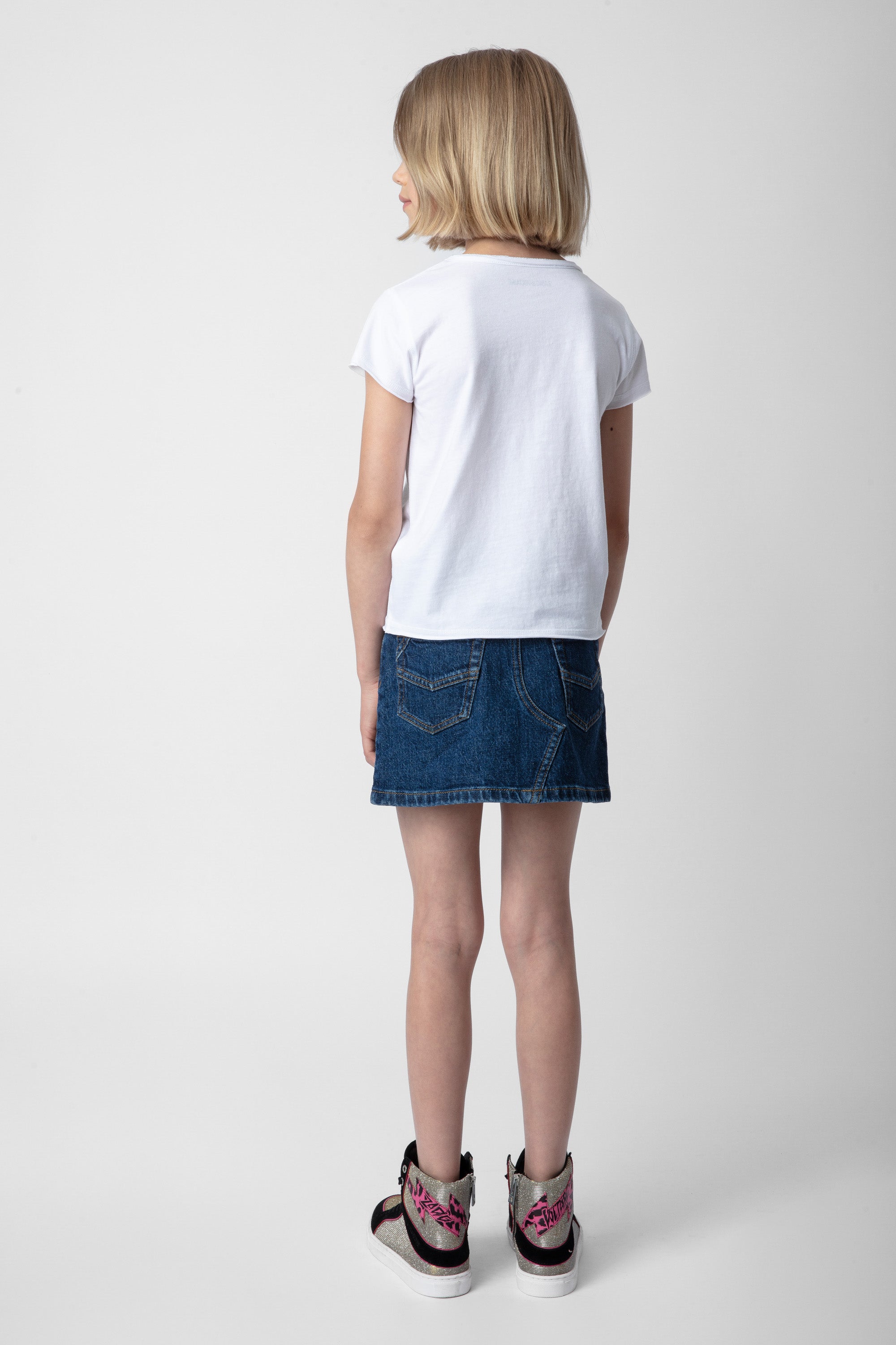T-shirt Amber - Blanc