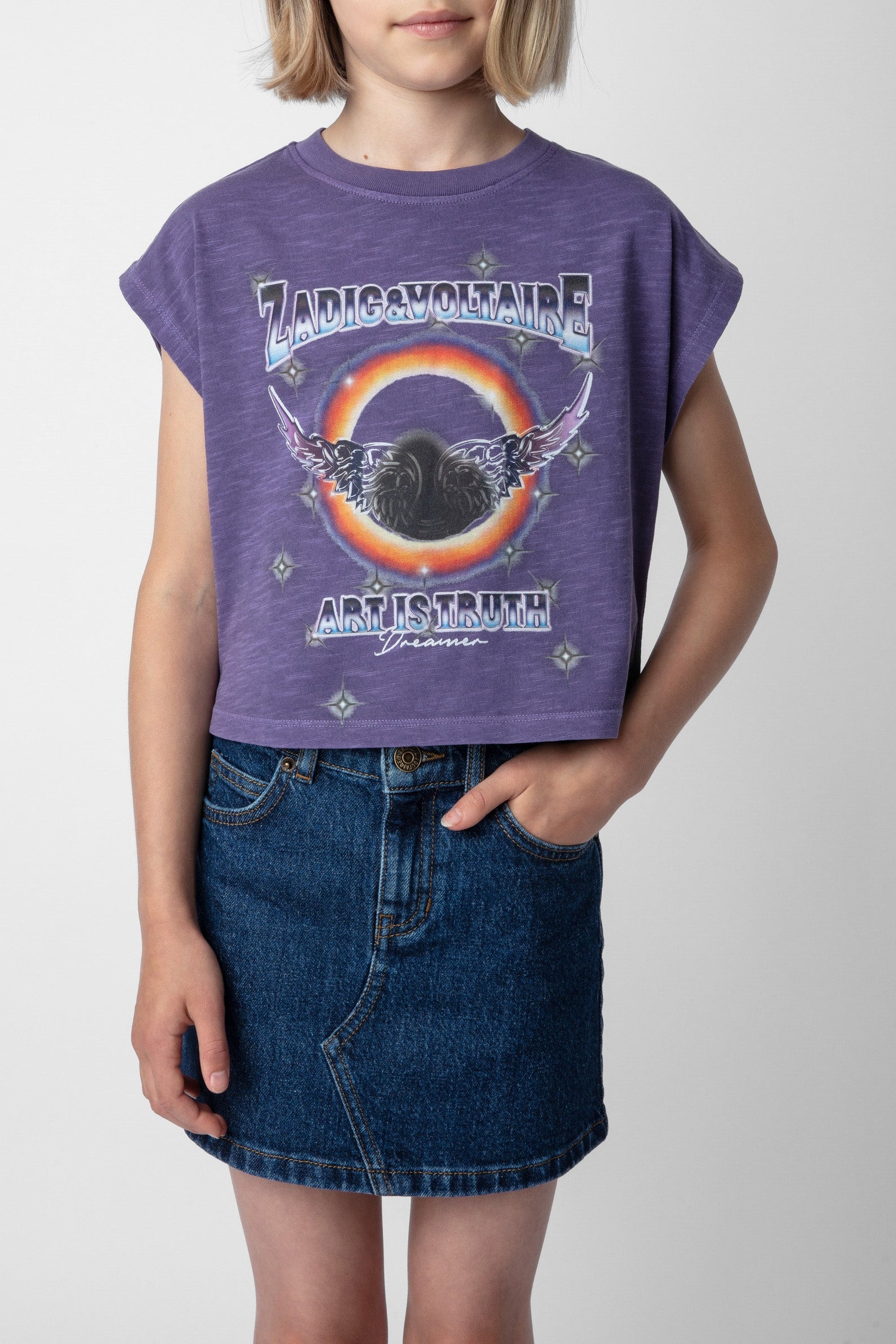 T-shirt Thya - Violet
