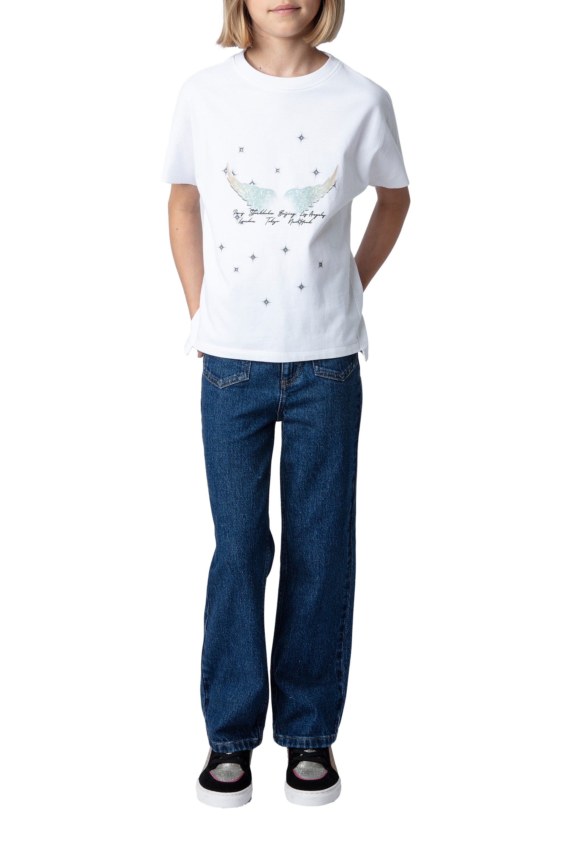 T-shirt Porter - Blanc