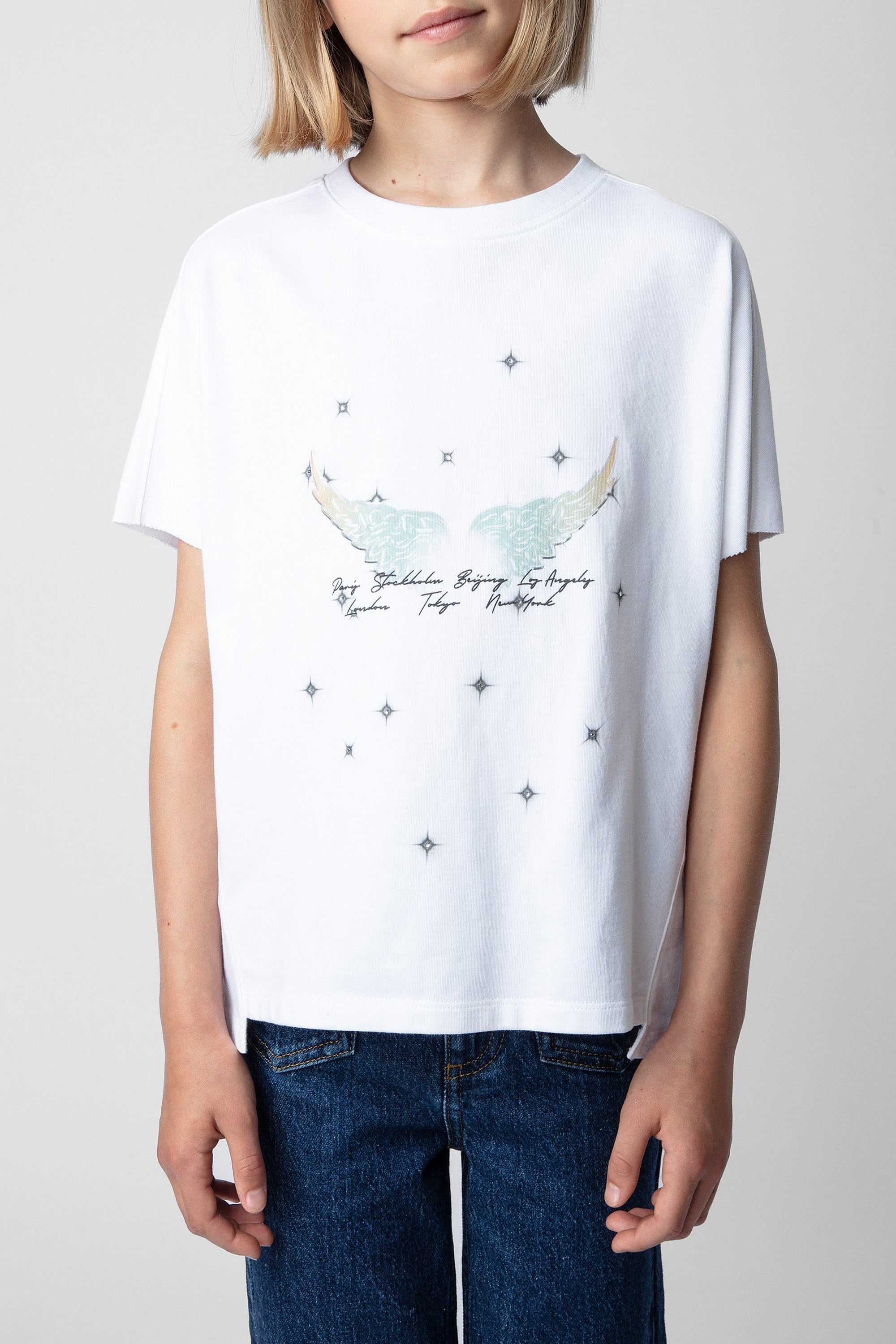 T-shirt Porter - Blanc