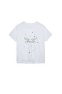 T-shirt Porter - Blanc