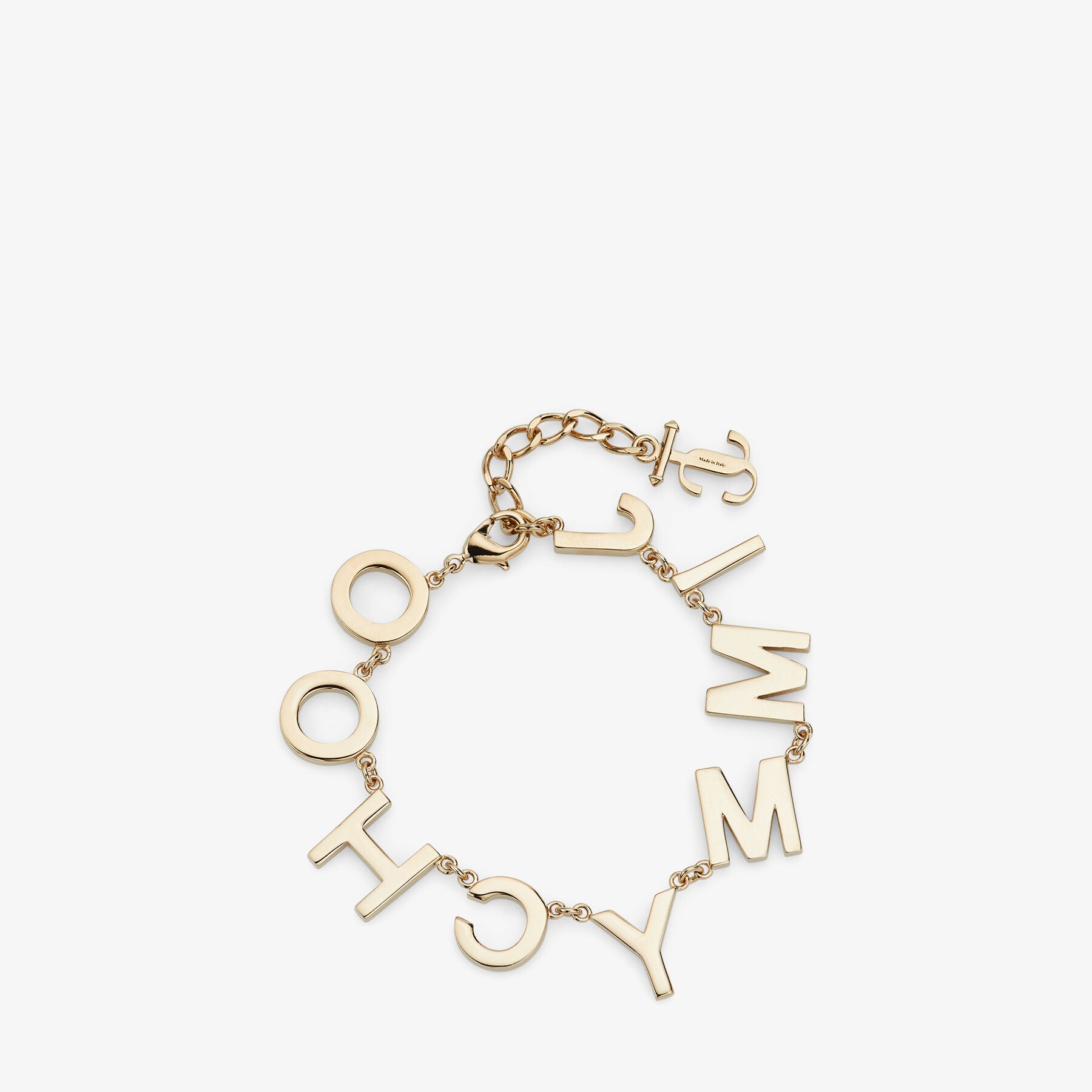 ZNO STOCK 0 / Reco 80 GOLD/CRYSTAL Bracelet JIMMY CHOO BRACELET