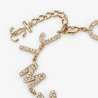 ZNO STOCK 0 / Reco 80 GOLD/CRYSTAL Bracelet JIMMY CHOO BRACELET