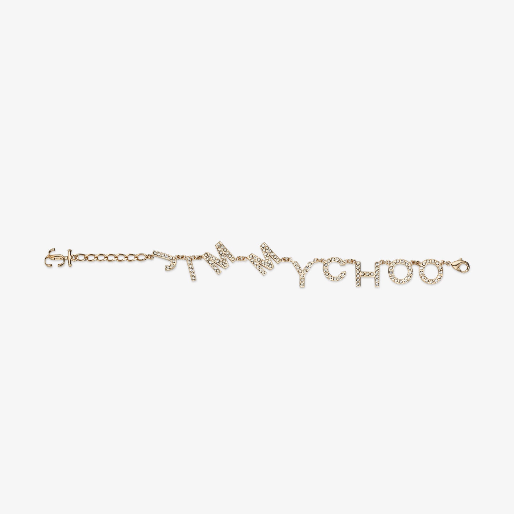 ZNO STOCK 0 / Reco 80 GOLD/CRYSTAL Bracelet JIMMY CHOO BRACELET