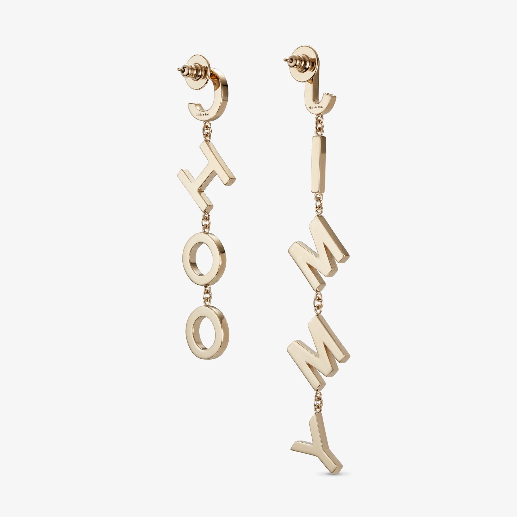 ZNO STOCK 0 / Reco 80 GOLD/CRYSTAL Earrings JIMMY CHOO EARRING