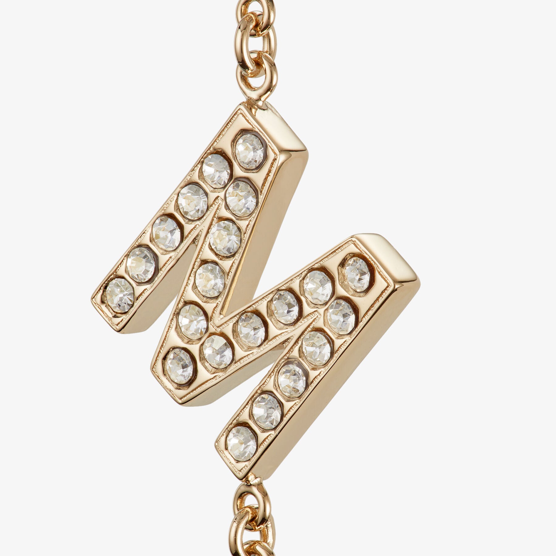 ZNO STOCK 0 / Reco 80 GOLD/CRYSTAL Earrings JIMMY CHOO EARRING