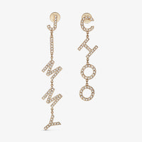 ZNO STOCK 0 / Reco 80 GOLD/CRYSTAL Earrings JIMMY CHOO EARRING