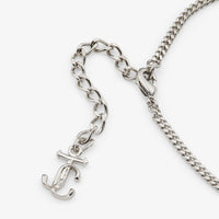 ZNO STOCK 0 / Reco 90 SILVER/MULTI/CRYSTAL Necklace JIMMY CHOO NECKLACE