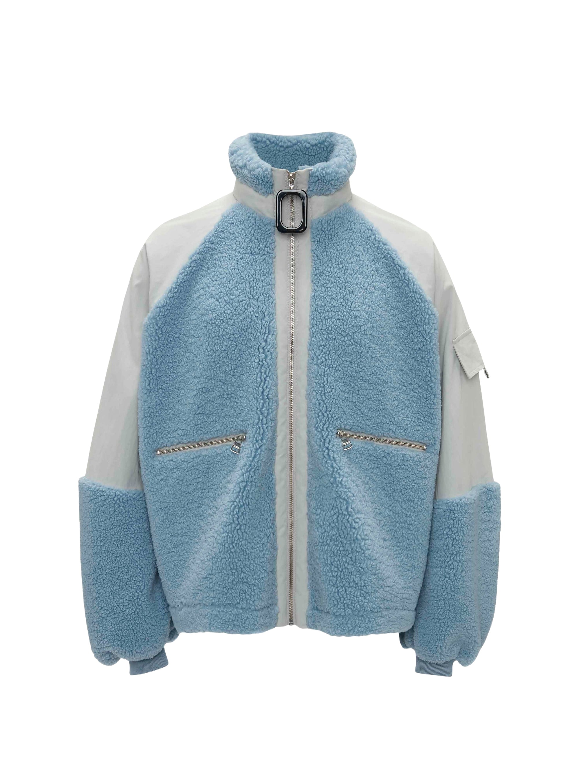 Veste polaire zippée - Light Blue