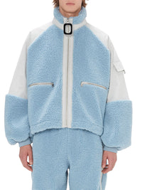 Veste polaire zippée - Light Blue