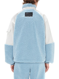 Veste polaire zippée - Light Blue