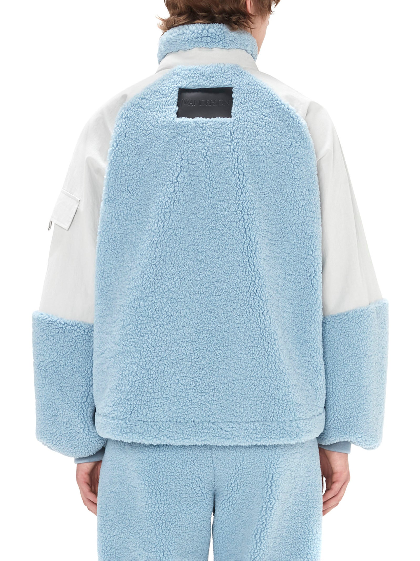 Veste polaire zippée - Light Blue