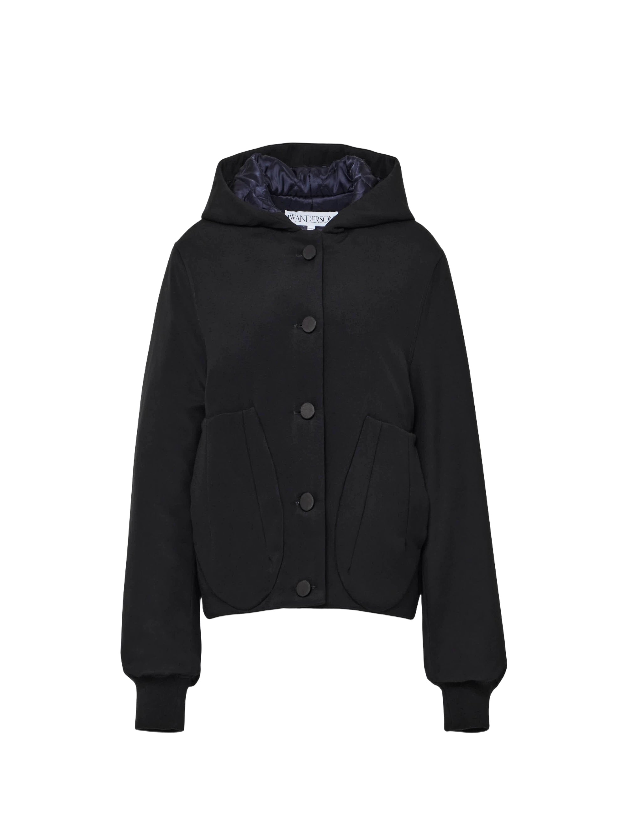 Veste ample à capuche - Black