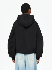 Veste Blouson À Capuche - Black