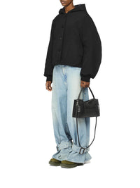 Veste ample à capuche - Black