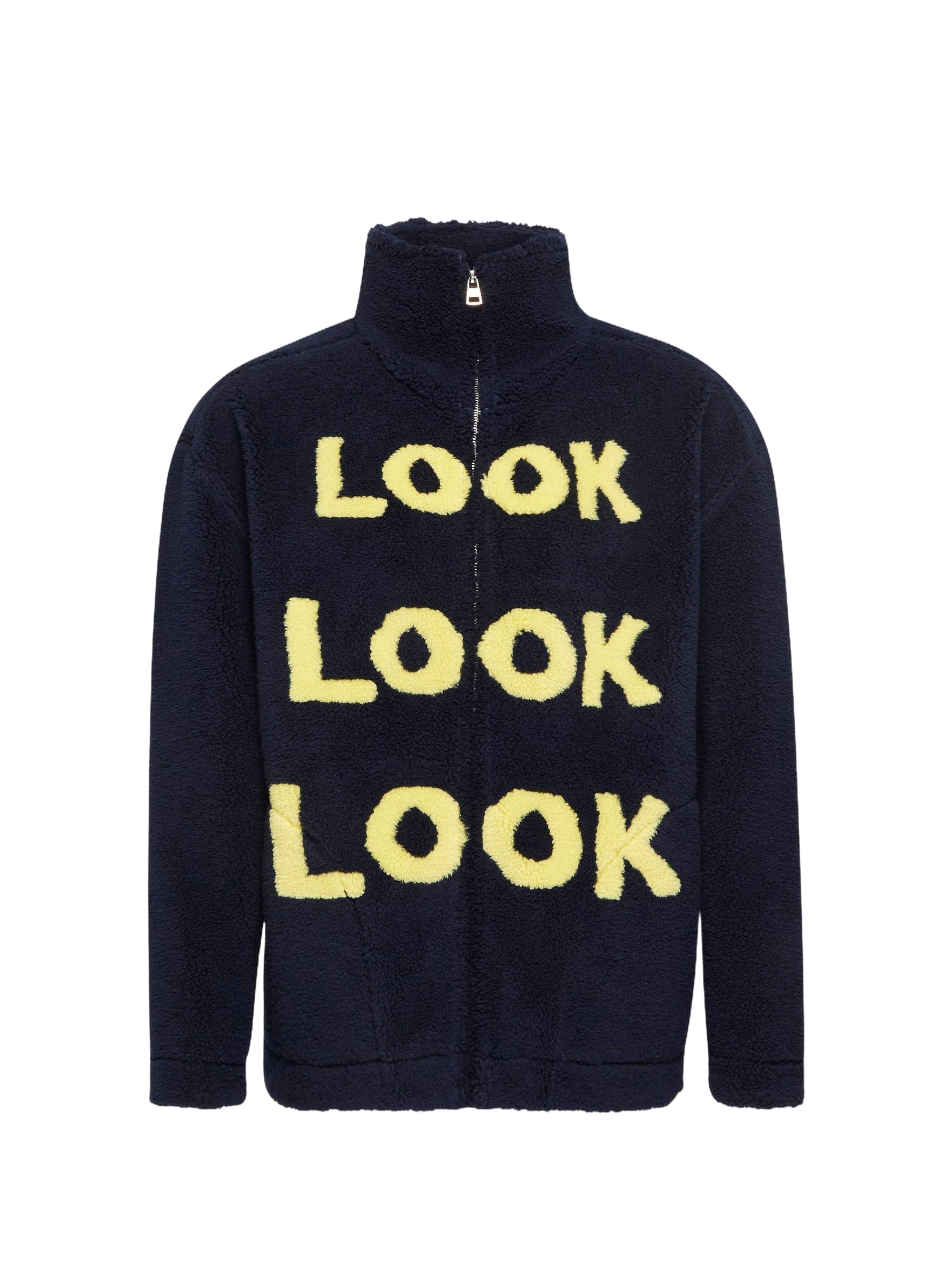 Veste Casual À Fermeture Éclair - Navy