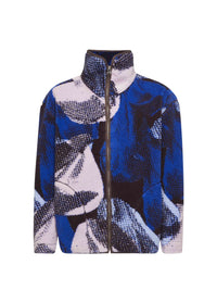 Veste Casual À Fermeture Éclair - Blue/Multi