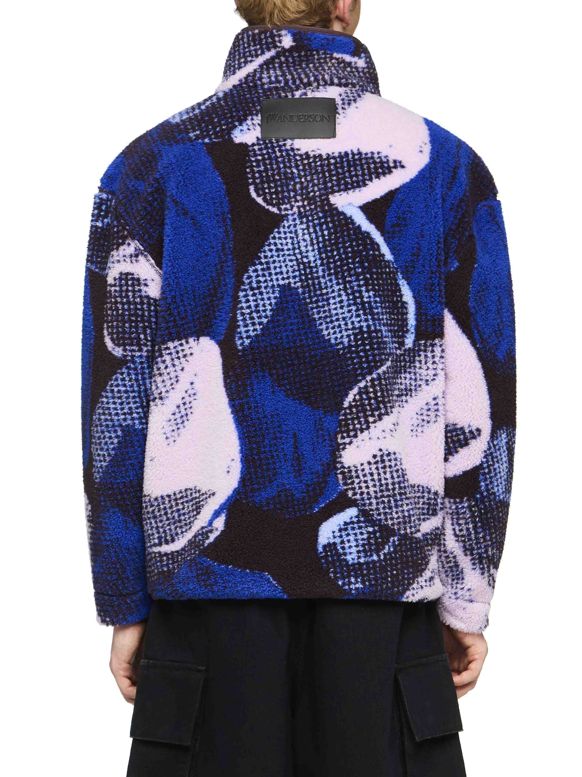 Veste Casual À Fermeture Éclair - Blue/Multi