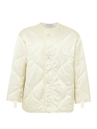 Veste Matelassée Oversize - Ivory