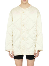 Veste Matelassée Oversize - Ivory