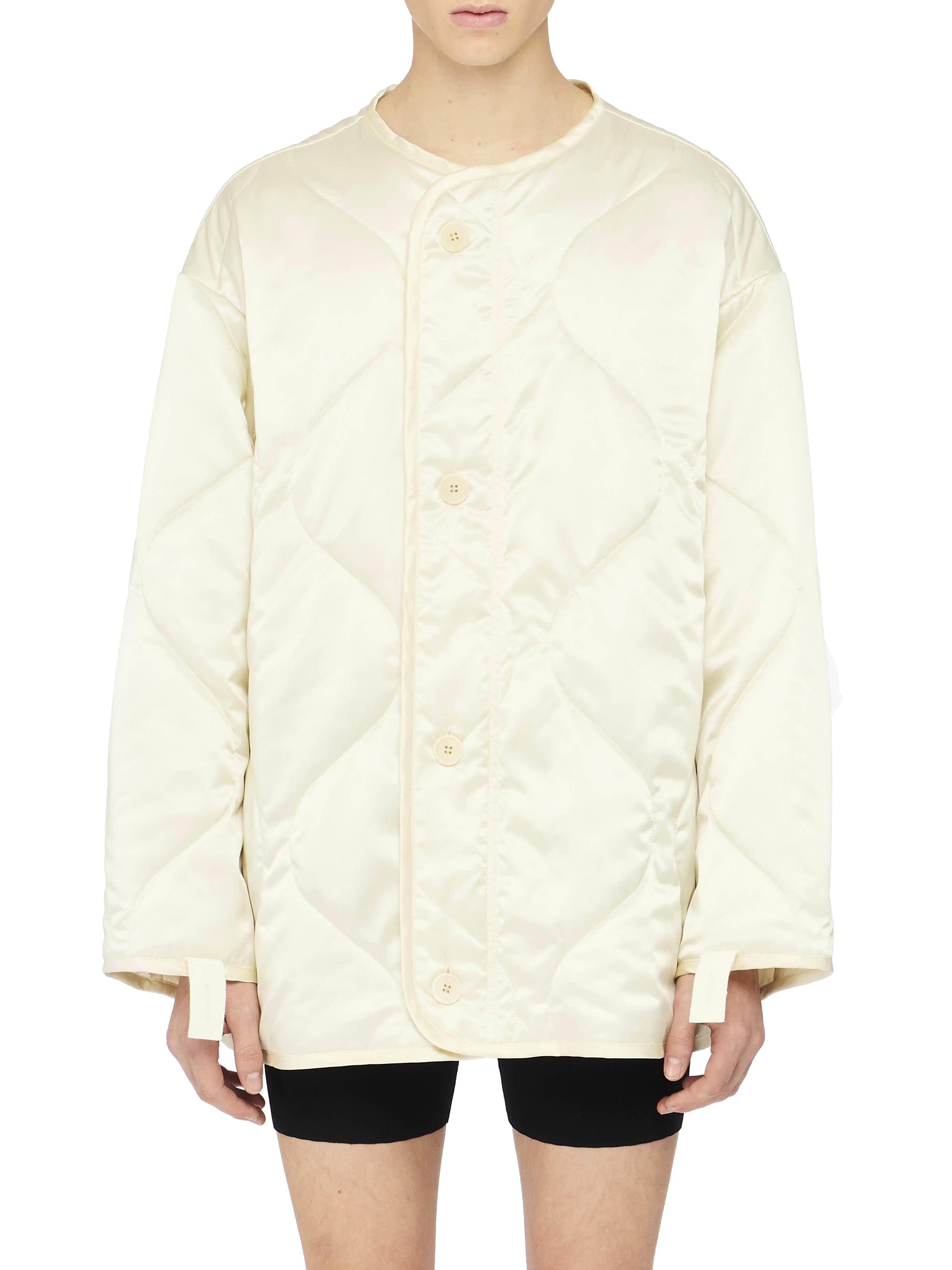 Veste Matelassée Oversize - Ivory