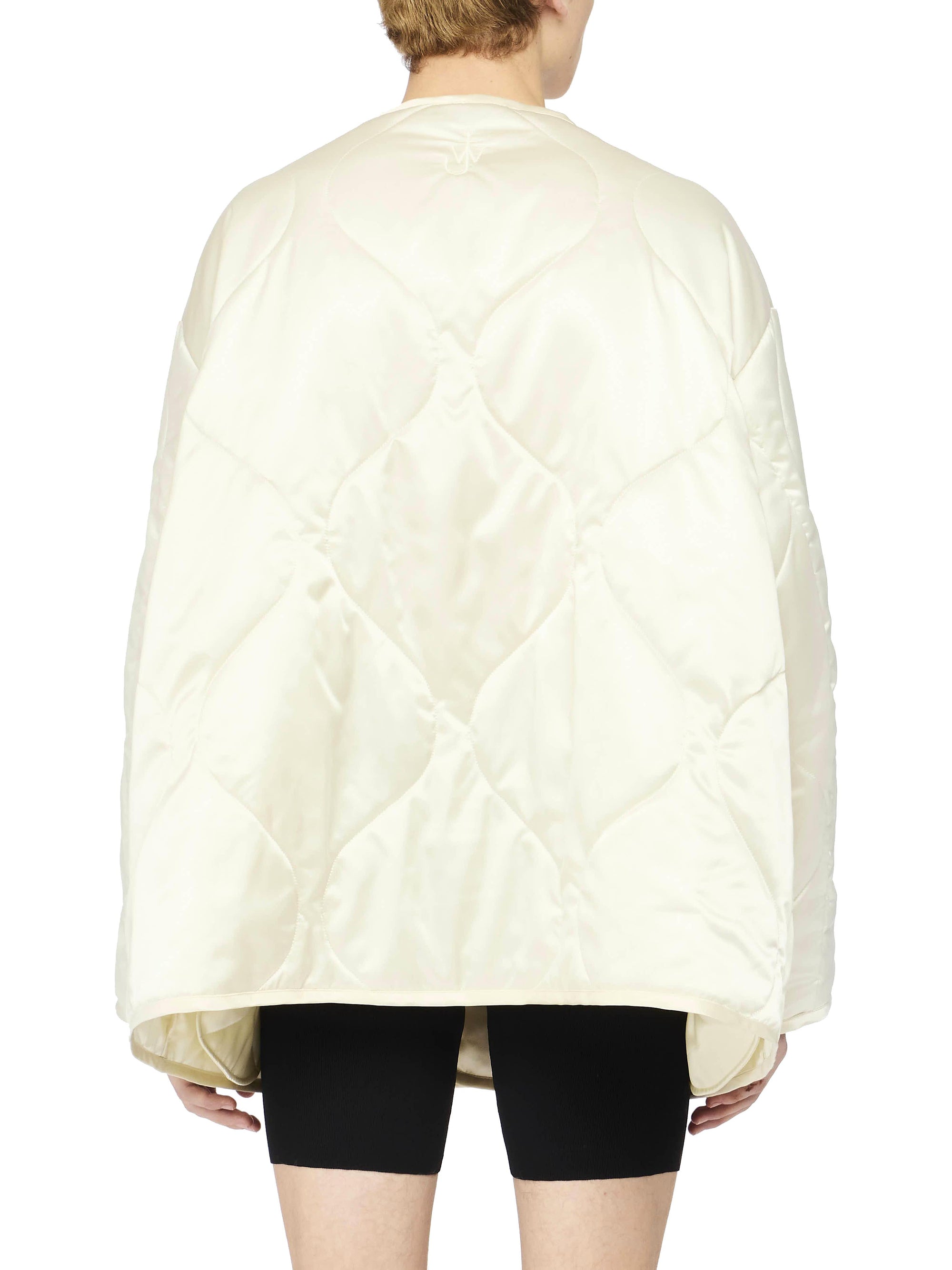 Veste Matelassée Oversize - Ivory