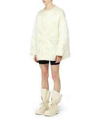 Veste oversize matelassée - Ivory