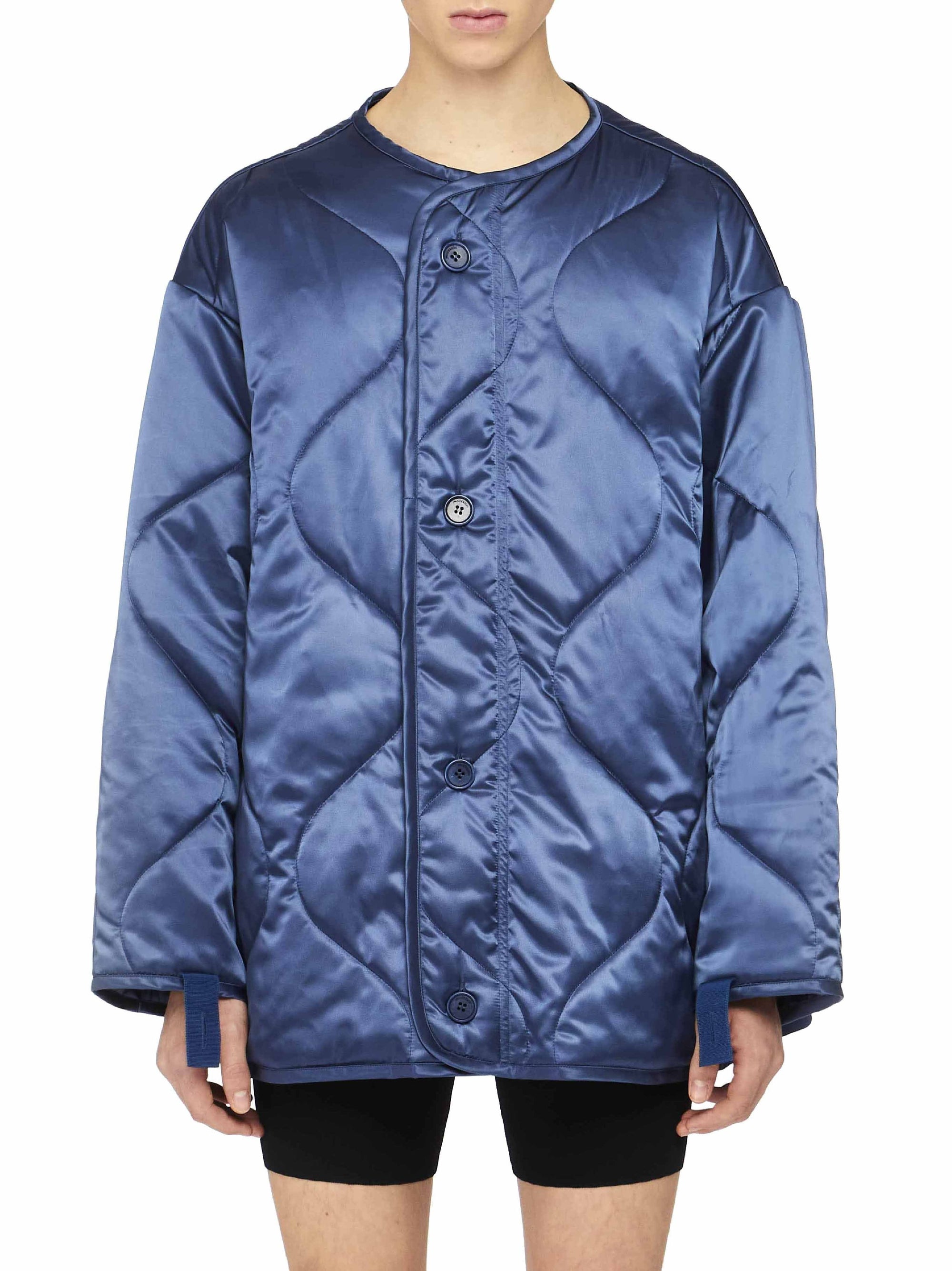 Veste oversize matelassée - Light Indigo