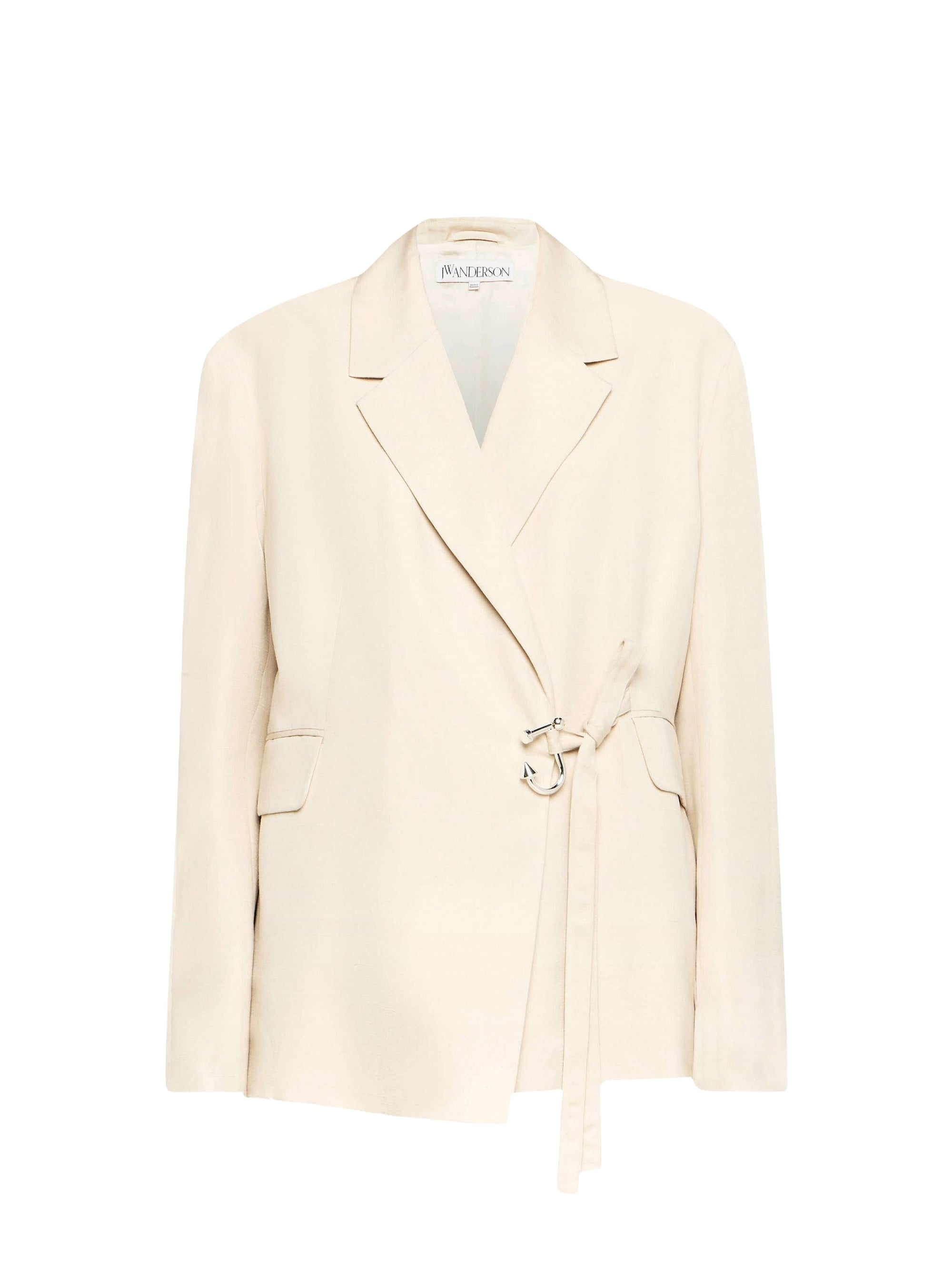 Veste ajustée et croisée - Beige