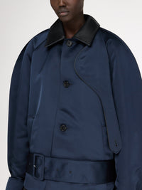 Veste Blouson Arrondie - Navy/Black