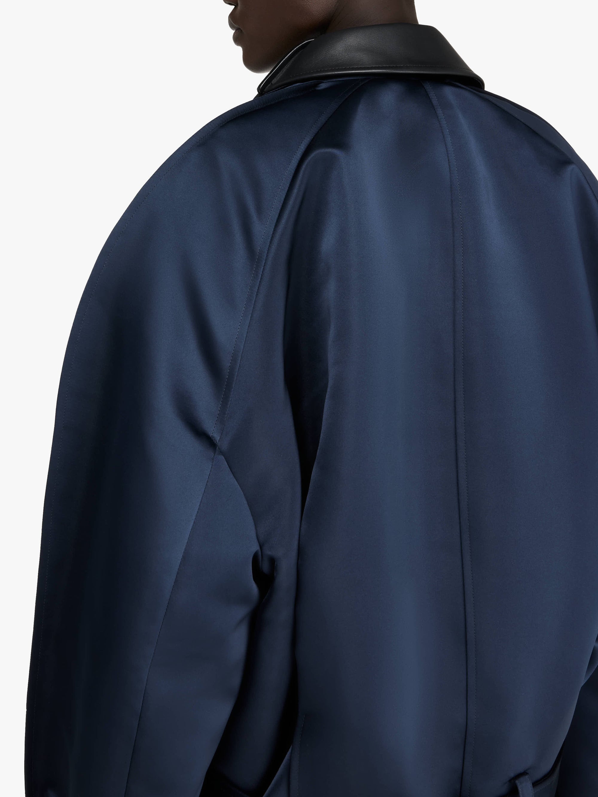 Veste Blouson Arrondie - Navy/Black