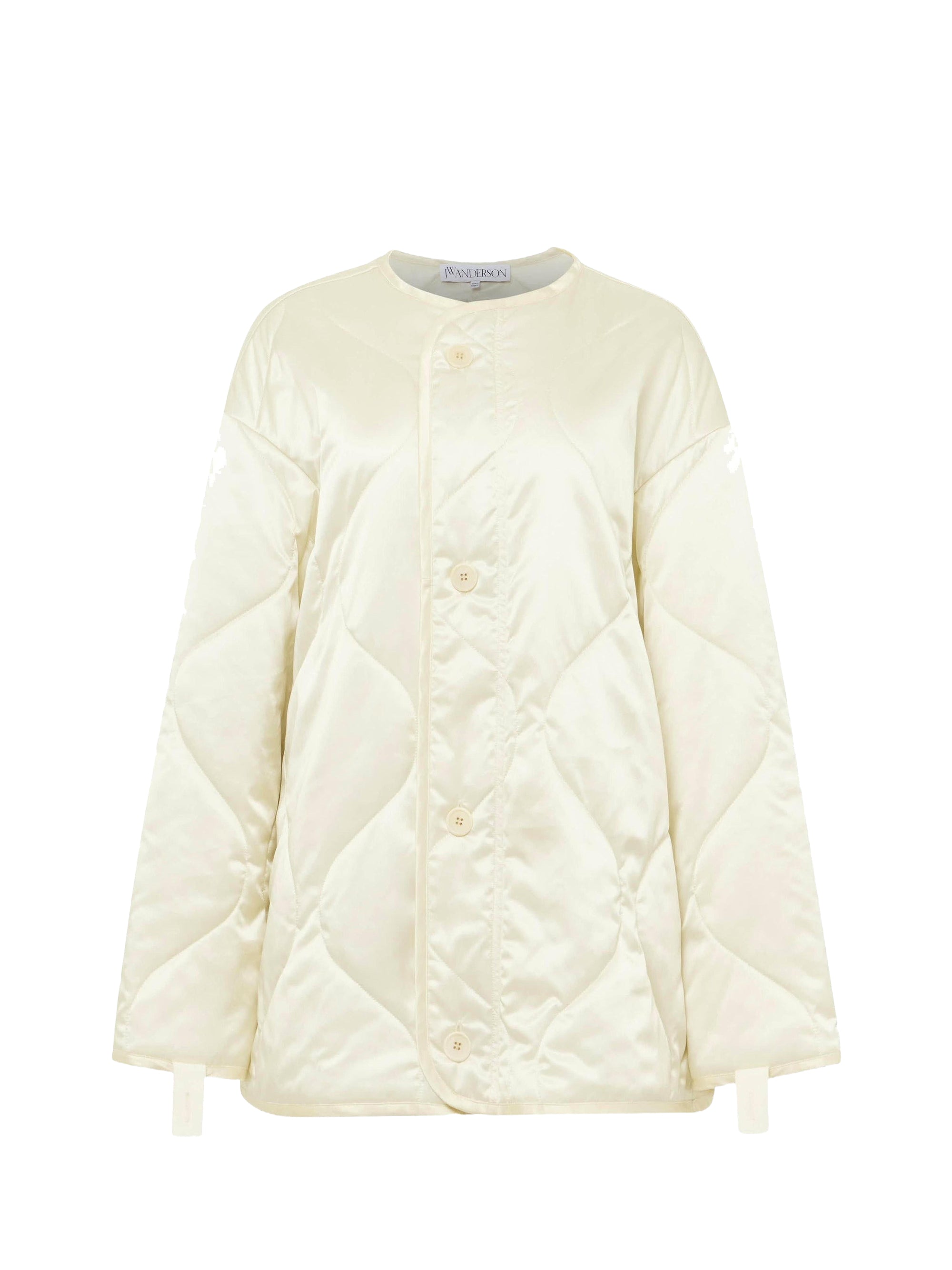 Veste oversize matelassée - Ivory