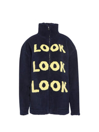 Veste Casual À Fermeture Éclair - Navy