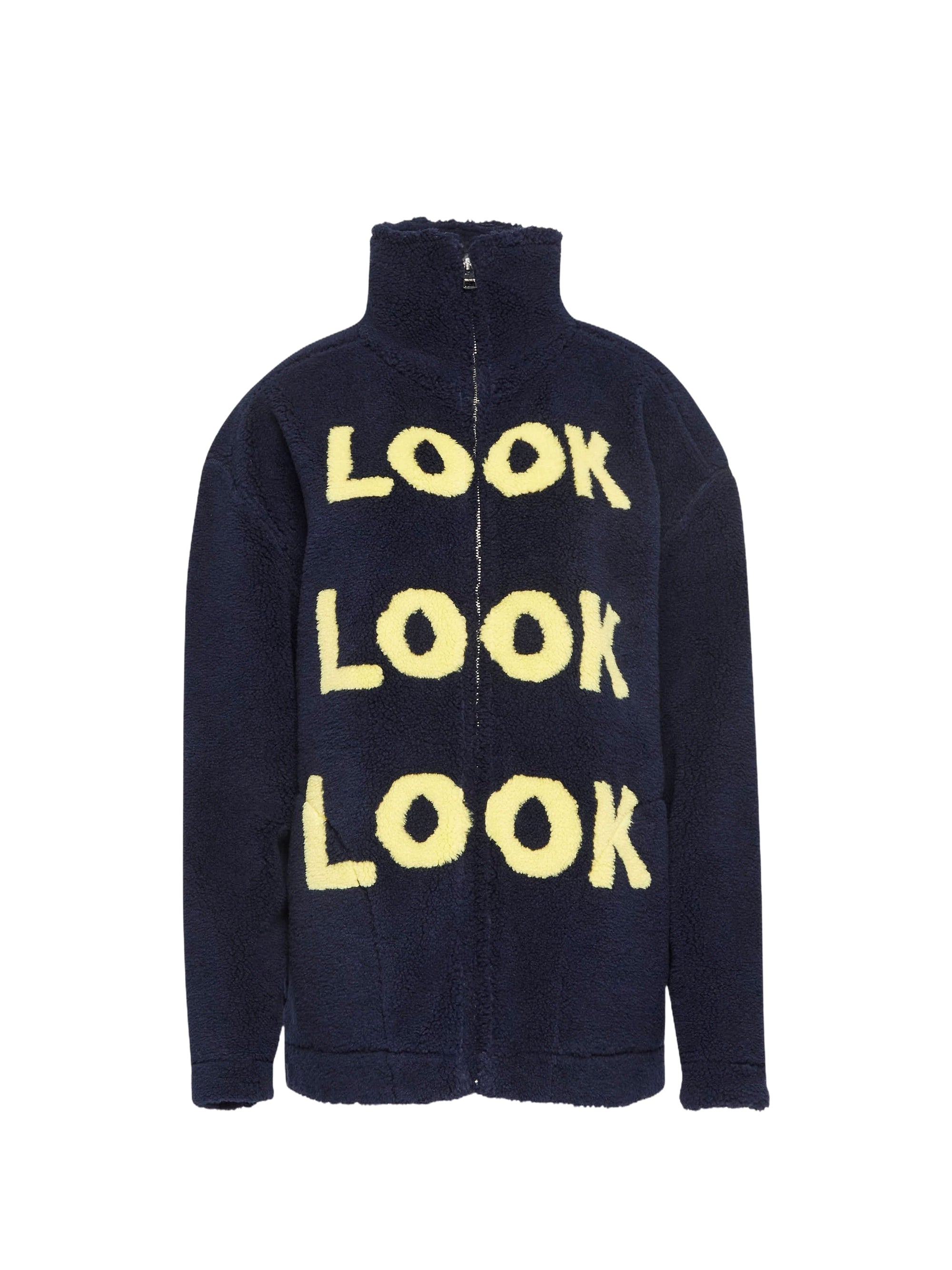 Veste Casual À Fermeture Éclair - Navy
