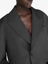 Veste Courte Arrondie - Charcoal