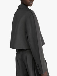 Veste Courte Arrondie - Charcoal