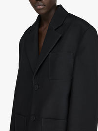 Veste Blazer À Poches Appliquées - Black