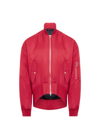 Veste Bomber À Ourlets Courbés Surdimensionnée - Ruby