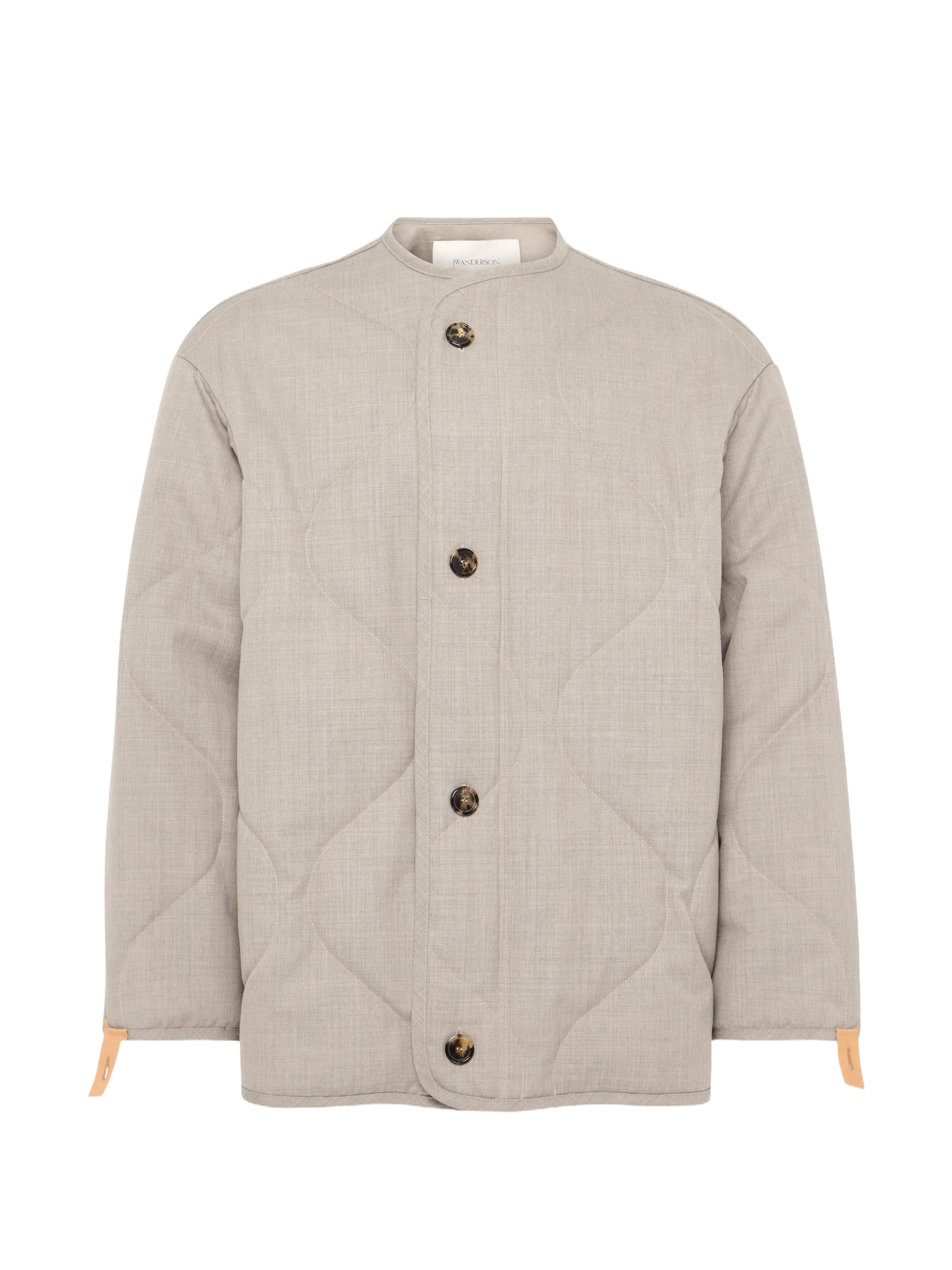 Veste matelassée en laine - Clay Melange