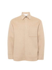 Veste oversize en laine - Clay Melange