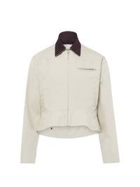 Veste avec ourlets arrondis - Nougat & Chocolate