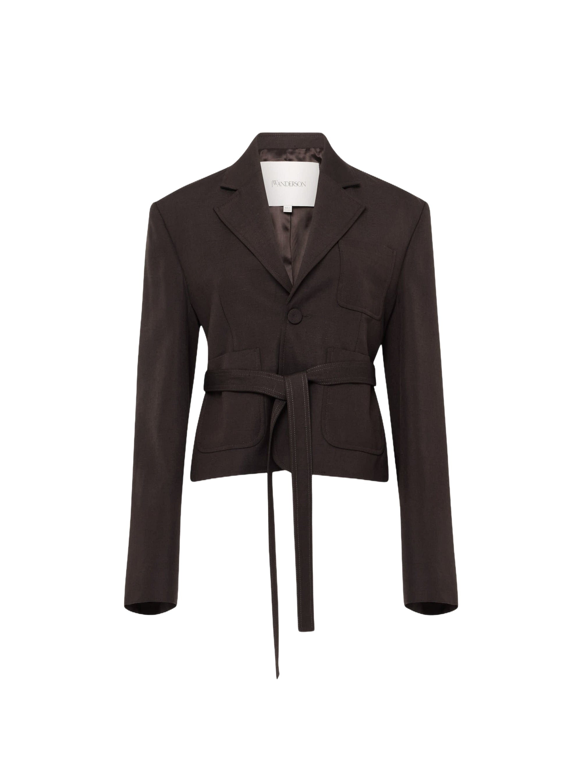 Veste Courte Sur Mesure - Dark Brown
