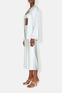 Veste nuisette en satin - Platinum